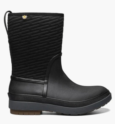 Bogs-Women's-Crandall Mid Zip-72700-Black,Fossil-F21,F22