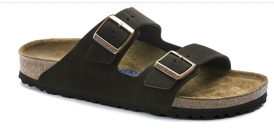 Birkenstock-Men's/Women's-Arizona Soft-951311, Mocha-952321, Velvet Grey-951301, Taupe-S23,S25