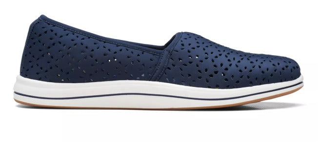Clarks-Women's-Breeze Emily-(26171369, Taupe)-(26171360, Navy)-(26171370, Black)-(26177512, Cherry)-(26171368, White)-S23,S24