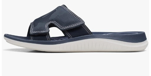 Clarks - Womens-Glide Bay- 26169752 Taupe, 26169749 Navy- S23