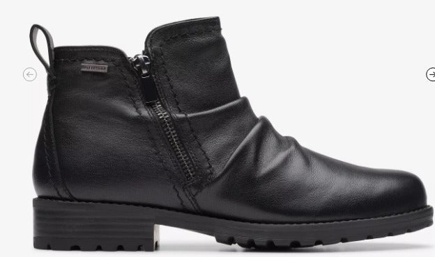 Clarks-Women's-26175203-Aspra Walk WP-Black-F23