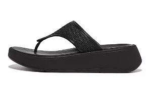 Fit Flop-Women's-F Mode Woven Raffia-Blk(FX-090), Latte Tan/Ivory(FX8-827)-S23