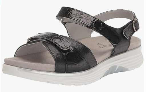 Foamtreads-Sandals-Sunny-Silver Vegas, Black Vegas-S23