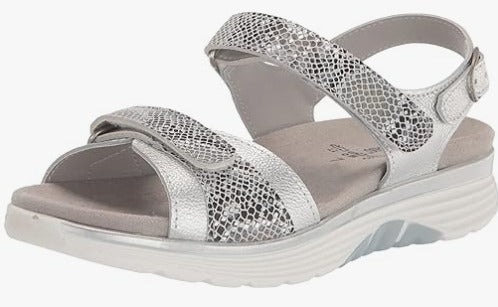 Foamtreads-Sandals-Sunny-Silver Vegas, Black Vegas-S23