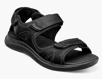 Nunn Bush=Rio Vista 3 Strap- 84844 -Black, Brown,Blk Multi-S21,S22,S23