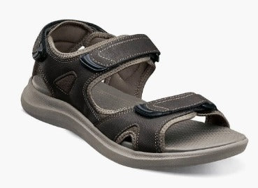 Nunn Bush=Rio Vista 3 Strap- 84844 -Black, Brown,Blk Multi-S21,S22,S23