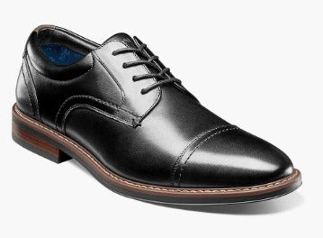 Nunn Bush-Centro Flex Cap Toe-84984-Cognac,Black-F22,S23,F23,F25