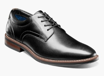 Nunn Bush-Centro Flex Plain Toe-84982-Black,Cognac-S23,F23