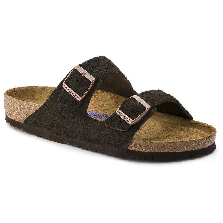 Birkenstock-Women's- Arizona Soft- Taupe suede(951303), Mocha suede(951313),Blue Lthr(1013644),Lite Blue(1016393),Red(1015888),Tobacco Lthr(552813), Grey(552323), Khaki(1019088), Black(551251), Navy(51061)S19,S20,S21,S23