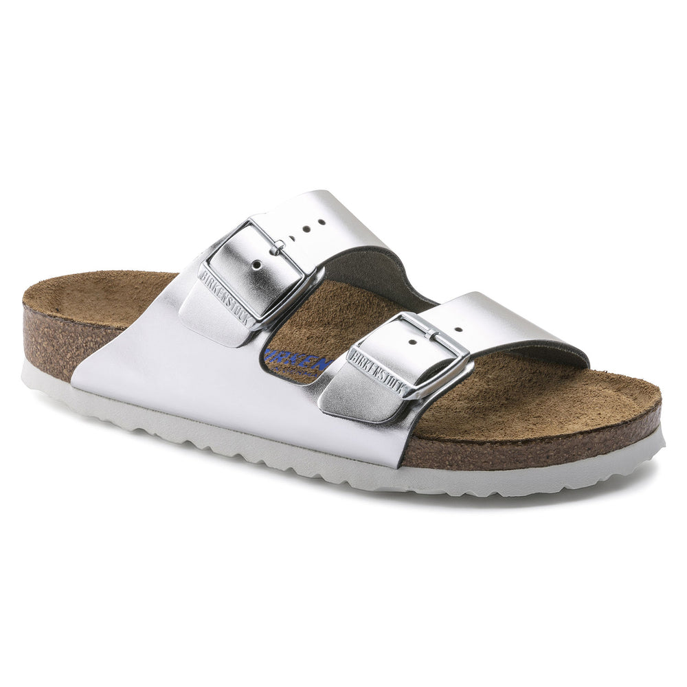 Birkenstock-Arizona Soft-Oiled Leather Blue(1013643), Nubuck Sky(1014059),Oiled Leather Habana(052763), Leather Metallic Silver(1005960),Copper(952091)-S19,S24