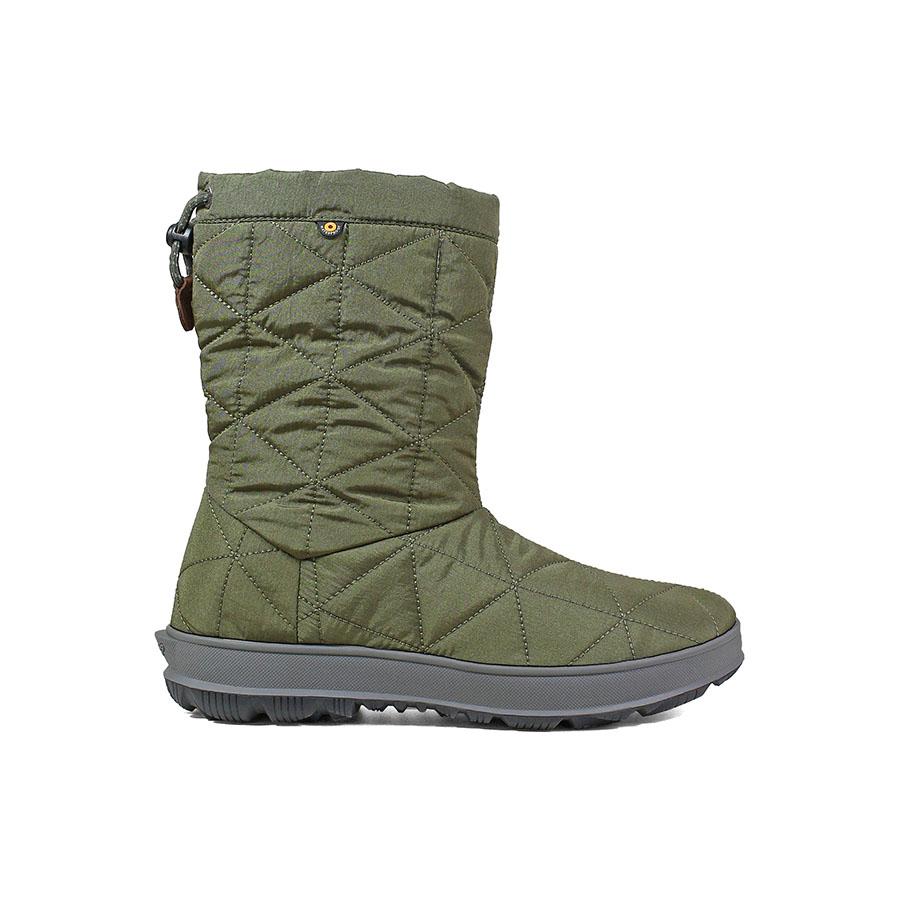 Bogs=Women's-Snowday Mid-72238-Black,Dk Green,Wine-F18