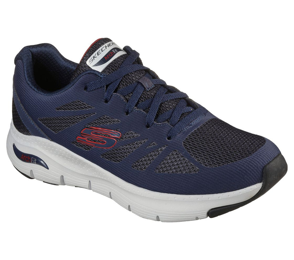 Skechers-Men's-Arch Fit Charge Back-232042-BBK,NVRD,CCBK-F22