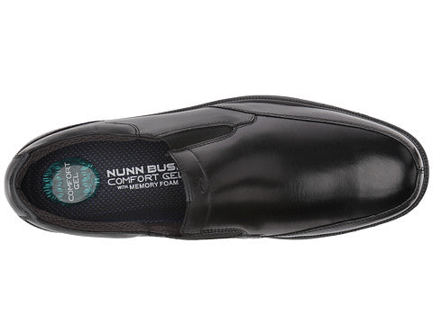 Nunn Bush- Myles Street Slip On - Black-S18